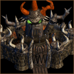 Die Gebäude der Dunklen Rasse.