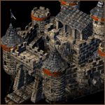 Die Gebäude der Menschen.